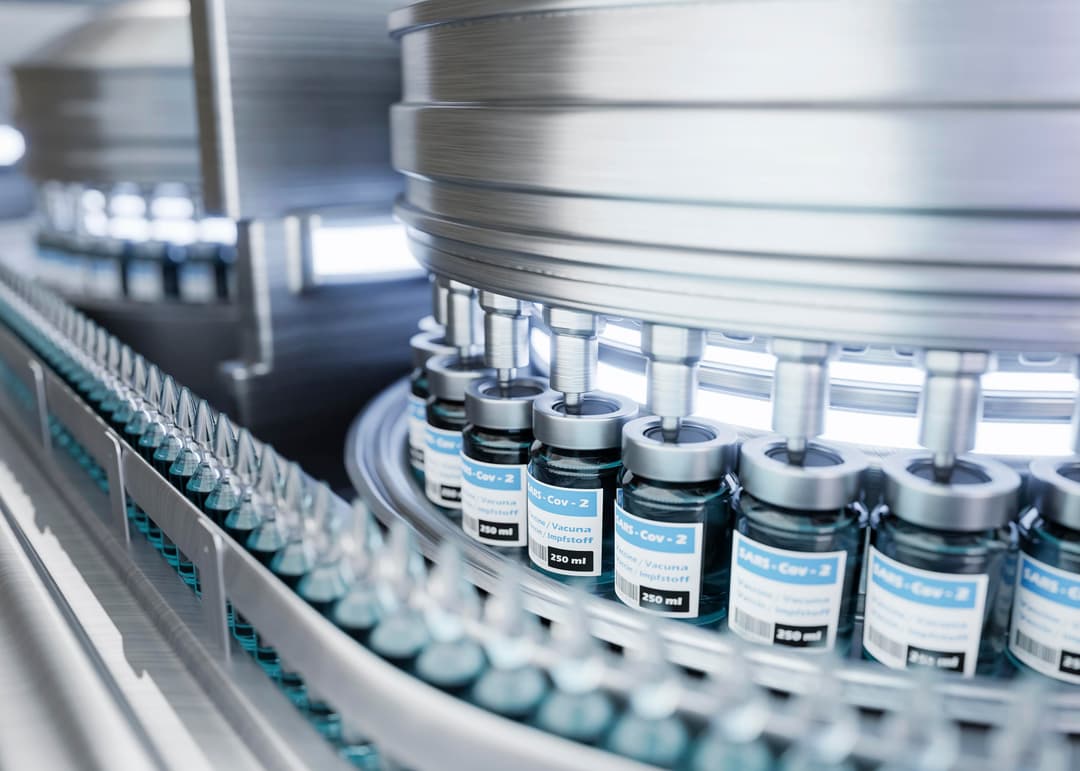 Laboratory scientists working